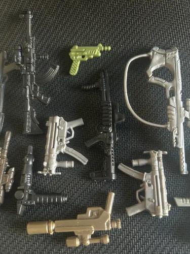 Lote de acessórios vintage anos 80 coleção