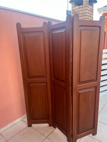 BIOMBO DE MADEIRA ZERADO