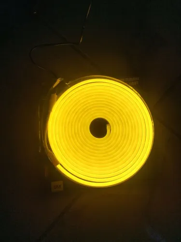 Fita de LED  neon Amarela 5 Metros