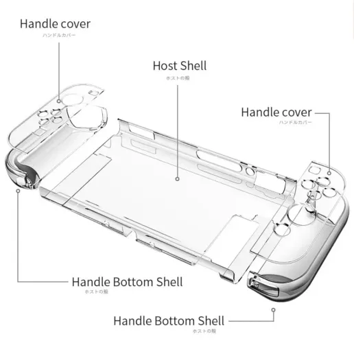 Capa Transparente para Nintendo Switch