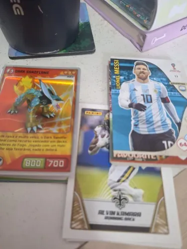 21 cards PANINI variados lote