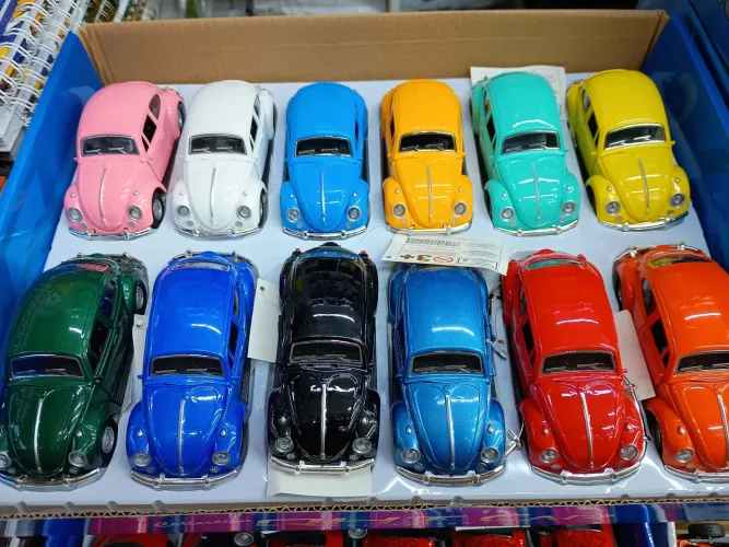 Coleção de miniaturas de Fusca