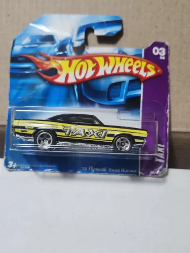 Hot Wheels 70 Plymouth Road Runner Taxi