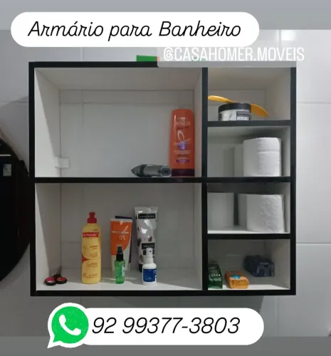 Armário para banheiro - Casa Homer