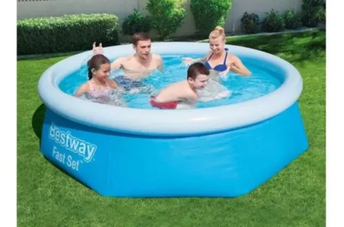 Piscina Infantil Bestway Fast Set - Diversão Garantida 2300L