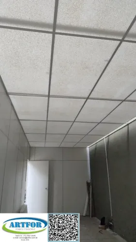Forro Isopor Pintado, Forro Modular Isopor, Teto Isopor, Teto com Forro Isopor Pintado. 