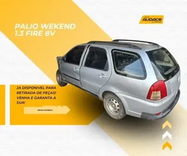 Sucata Palio wekend 1.4 FIRE. Ja disponivel para retiradas de peças!