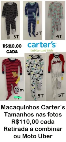 Macacão Carter's Infantil - Vários Tamanhos