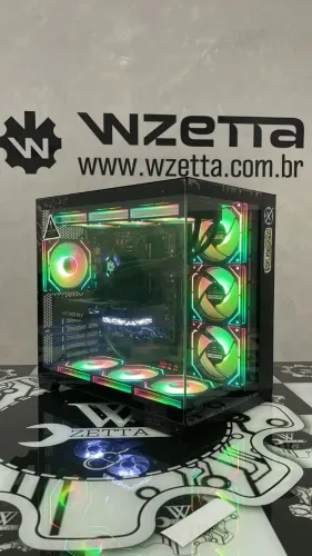 PC Gamer WZ Kalkan, Ryzen 9 9900X, WC 360mm, Ram 32GB, SSD 1TB, Fonte 1200W, GPU 5070 12GB