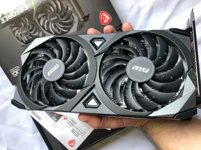 Placa de Video RTX 3060 MSI Ventus 2X 12GB GDDR6