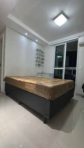 Cama box casal + colchão de espuma D45