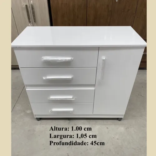 Cômoda com 4 gavetas - entregamos hoje 