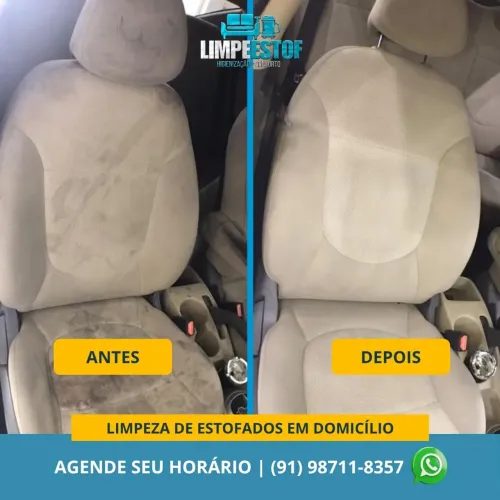 HIGIENIZAÇÃO DE BANCO DE CARRO