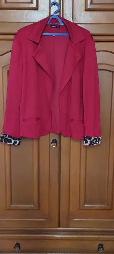 Lindo Blazer Bordô - tam. GG