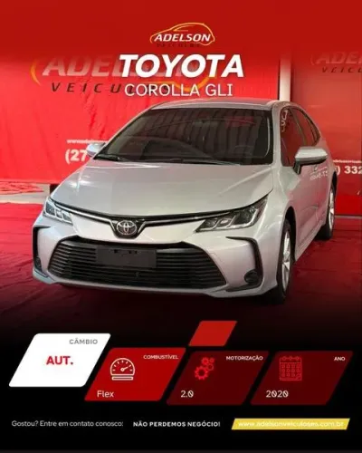 Toyota Corolla GLI 2.0 16V Flex Aut. 2020