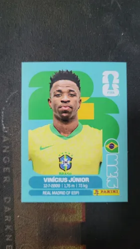 Figurinha Vini Jr 2026
