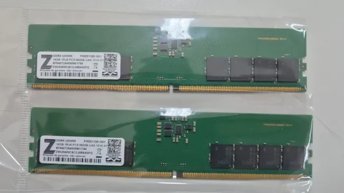 Memória DDR5 - PC - 16gb 5600Mhz