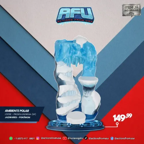 Cenário Glacial Pokémon Select