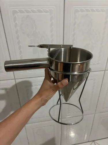 Funil de inox