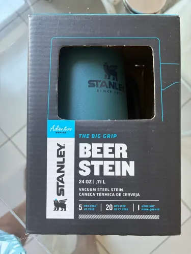 Caneca térmica Stanley Beer Stein 710ml Original Nova Lacrada