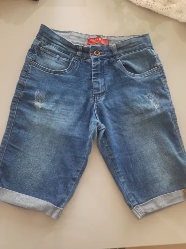 Bermuda Jeans Infantil -14 anos