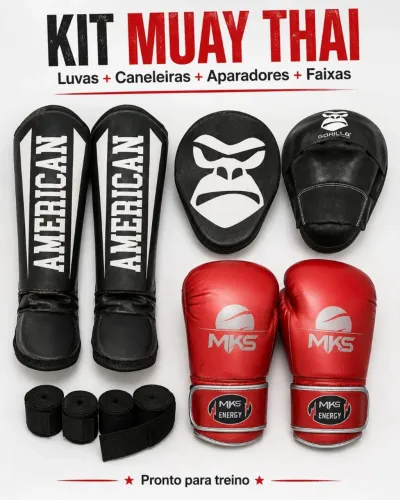 Luvas de boxe MKS kit