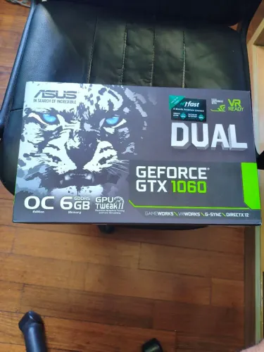 GPU ASUS GeForce 1060 6GB ddr5