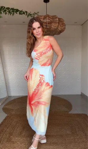Vestido farm de tule nunca usado (com etiqueta)