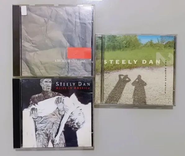CD's  Steely Dan - "A Decade of Steely Dan", "Two Against Nature", "Alive In America"