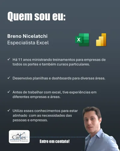 Treinamento de Excel e Desenvolvimento de Planilhas