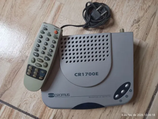 Receptor tv analógica Raridade