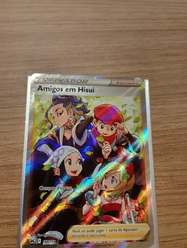 Amigos em hisui carta Pokémon ótimo estado nunca saiu dos eslivi