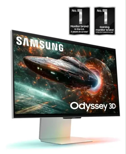 Monitor 4k 3D, 165hz, Samsung odyssey novo na caixa