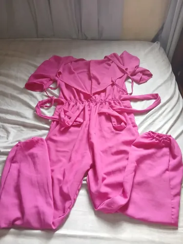 Macacão rosa