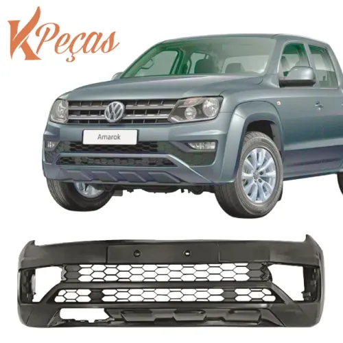 Parachoque Dianteiro Amarok 2017 2018 2019 2020 Com Grade