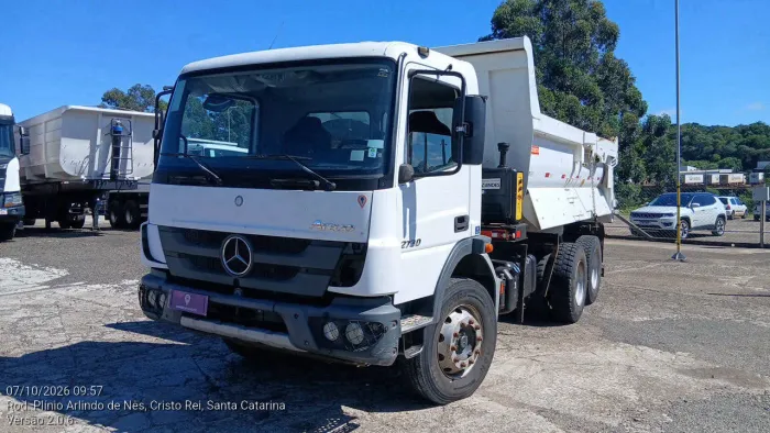 Mercedes-Benz Atego 2730B/36 6X4 2021/2022 Vamos Seminovos Chapecó