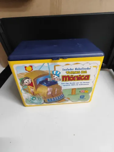 Inalador Nebulizador Turma Da Mônica Nevoni Vintage Completo C/ Manual