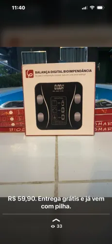 Balança digital