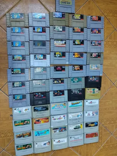 Jogos originais para super Nintendo