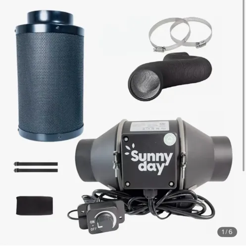Kit 150mm exaustor
