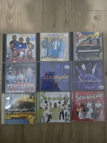 CDs Grupo Sensação