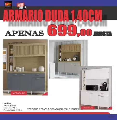 KIT DUDA 1,40CM