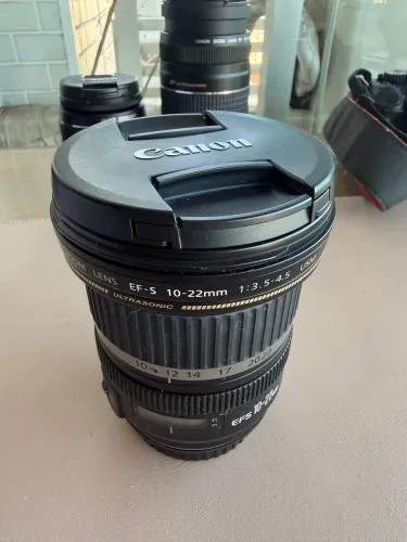 Lente Canon EF-S 10-22mm f/3.5-4.5 USM - Excelente estado!
