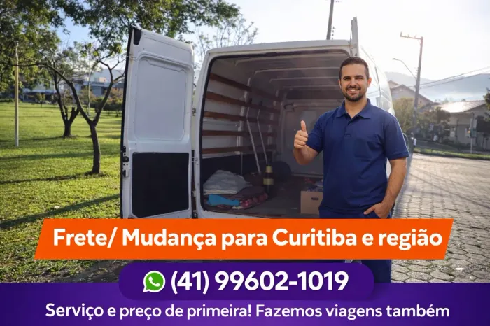 Frete de Mudança & Viagem por Qualquer Estado Disponível Curitiba e RMC 