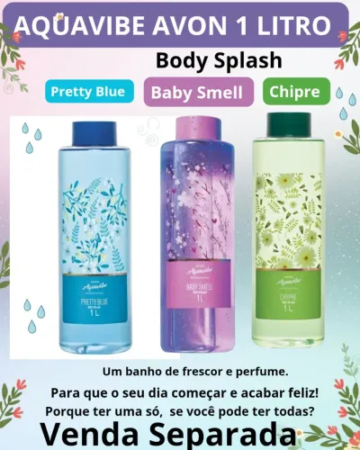 AQUAVIBE AVON 1LITRO- Venda Separada