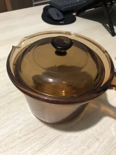 Panela de vidro vision original corning vintage
