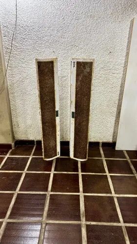 Duas cortinas de Ar - EOS com controle remoto - Funcionando!!!