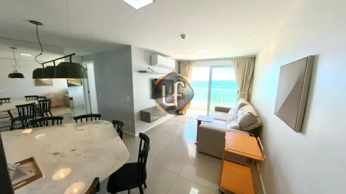 Apartamento com 02 Quartos, 70 metros, Vista mar no Meireles