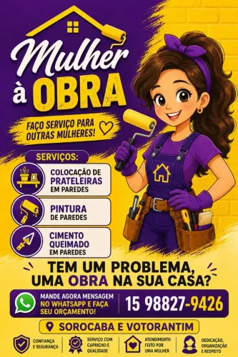 Mulher a obra
