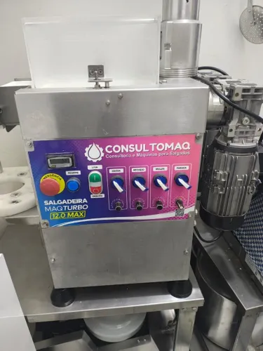 Maquina de salgados super rápida